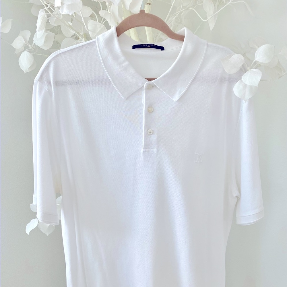 Louis Vuitton White Polo *Authentic
